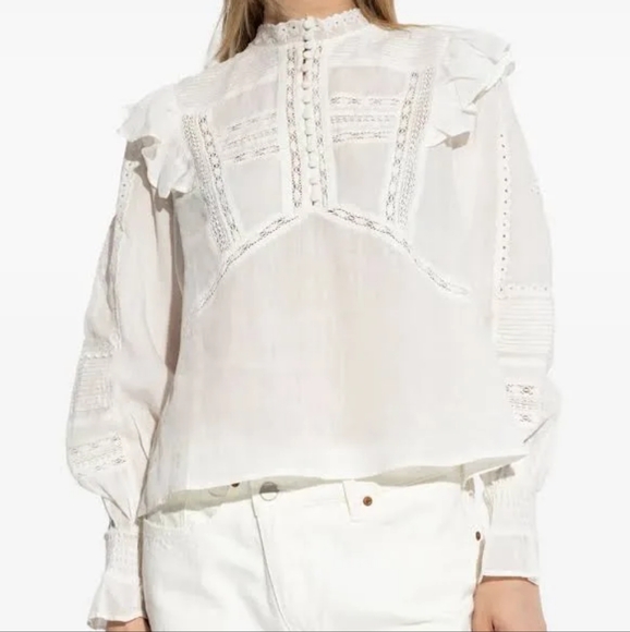 NWT All Saints Heather Blouse